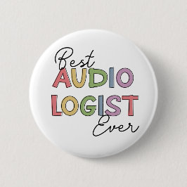 Bästa ljudlogen någonsin Doktor i Audiologigåvor Knapp