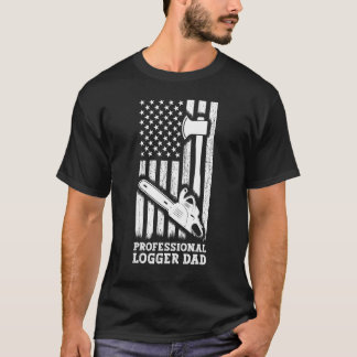 Bästa Logger-Pappa-avlyssningsjobbLoggningsarbete T Shirt