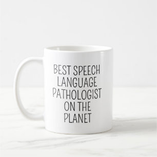 Bästa logopeden/språkterapeuten kaffemugg