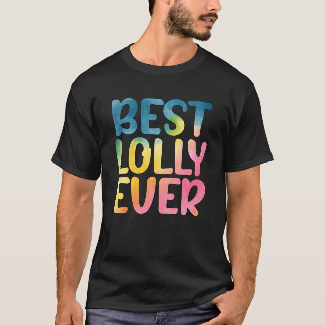 Bästa Lolly någonsin Mors dag Lolly T Shirt (Framsida)
