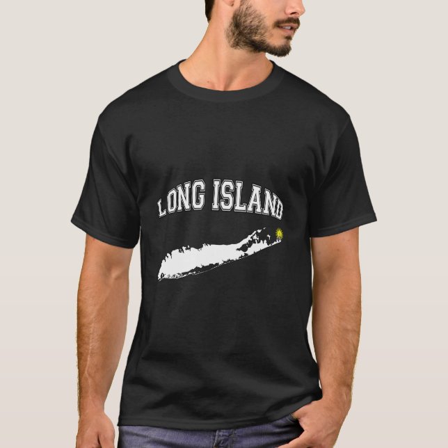 Bästa Long Island Univertitetsbrev T Shirt (Framsida)