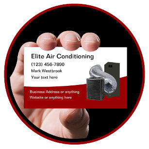 Bästa Luft-konditioneringstjänst - företagskort Visitkort