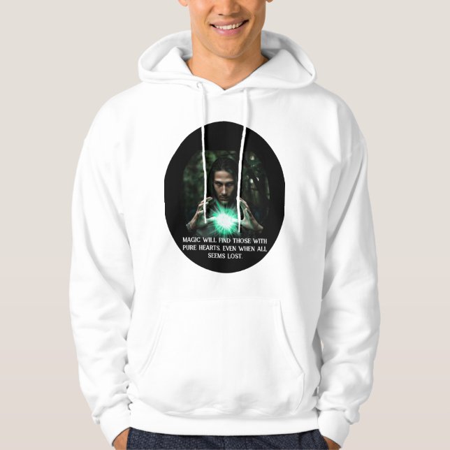 Bästa magiska t-shirten hoodie (Framsida)