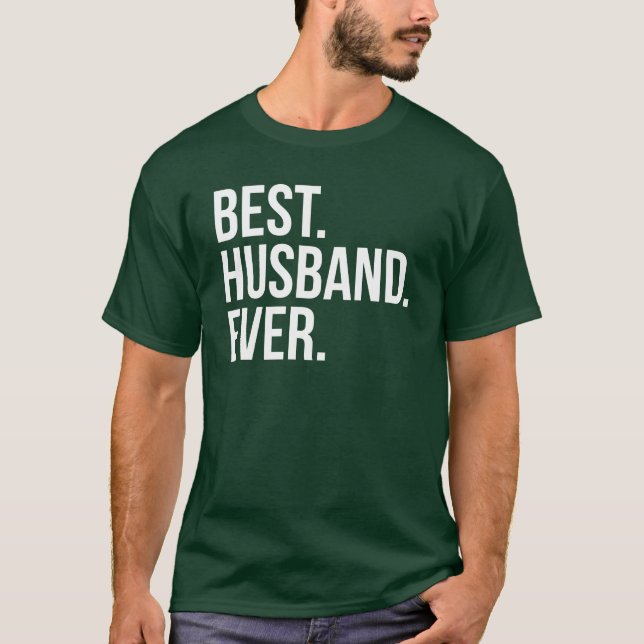Bästa Make någonsin-Grönt Tee Shirt (Framsida)