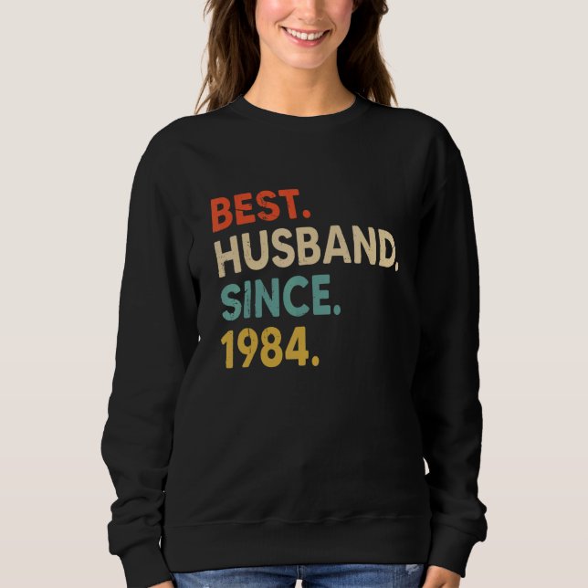 Bästa Make sedan 1984 38:e Bröllop-årsdagen V T Shirt (Framsida)
