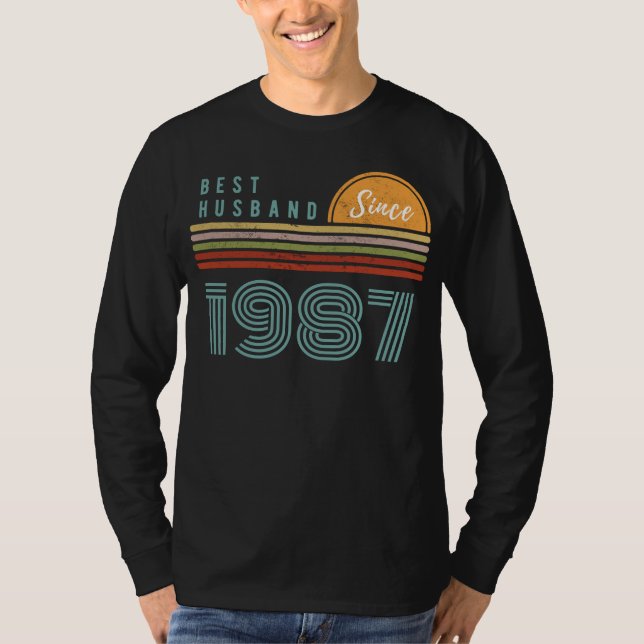 Bästa Make sedan 1987 - Fin Tee - Ideal Gift for (Framsida)