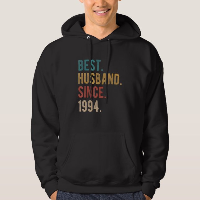 Bästa Make sedan 1994, 28:e Bröllop-årsdagen F Hoodie (Framsida)