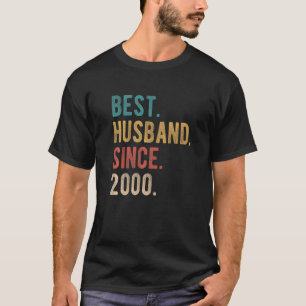 Bästa Make sedan 2000 22:a Bröllop-årsdagen F T Shirt