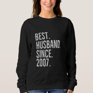 Bästa Make sedan 2007 Epic Couple Bröllop Annive T Shirt