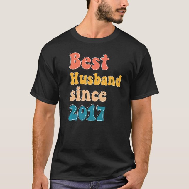 Bästa make sedan 2017 bröllop-årsdagen för manar m t shirt (Framsida)