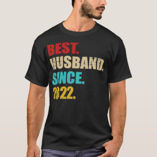 Bästa make sedan 2022 för första bröllop-årsdagen t shirt