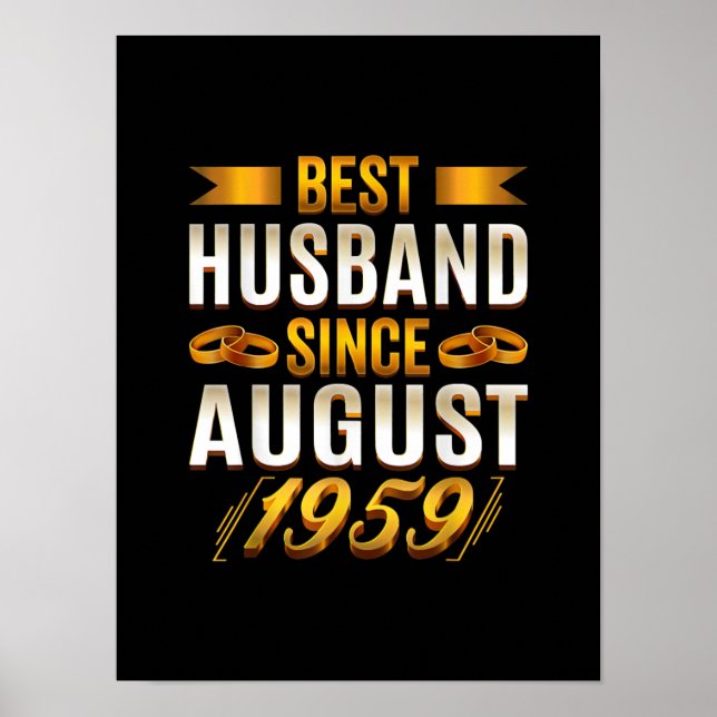 Bästa Make sedan augusti 1959 - nuny 61:a Poster (Framsidan)