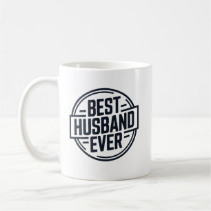 Bästa maken någonsin Badge Design Kaffemugg