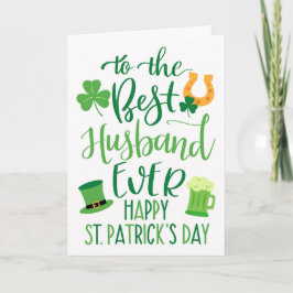 Bästa maken någonsin på St. Patrick's Day Kort
