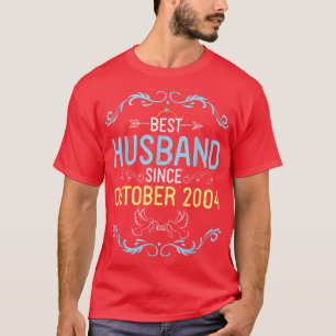 Bästa maken sedan oktober 2004 Glad Bröllopsdag T Shirt