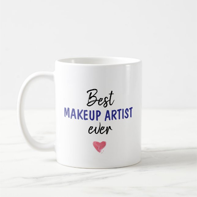 Bästa makeup-artist någonsin kaffemugg (Vänster)