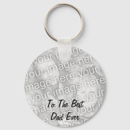 BÄSTA MALL AV PAPPA NÅGON PHOTO KEYCHAIN-MALL NYCKELRING