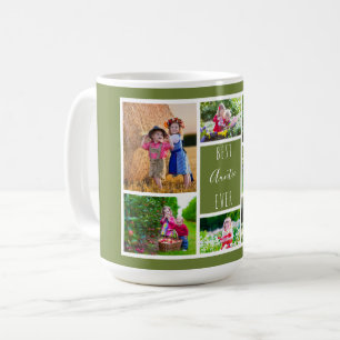 Bästa måltid någonsin Oliv grönt fotosamling Kaffemugg