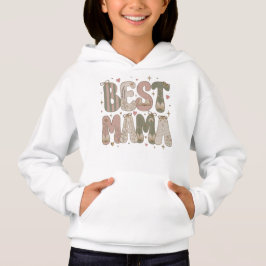 Bästa Mama Boklig Blommig Litterär Design T Shirt