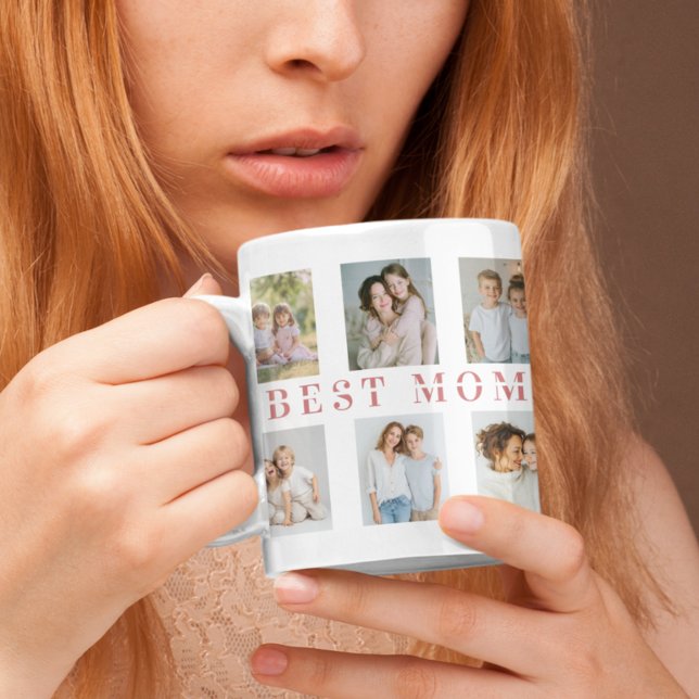 Bästa mamma anpassade foton Espresso kaffemugg Espressomugg (Skapare uppladdad)