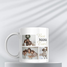 Bästa Mamma-Anpassningsbarna Photo Mugg - gåvor ti