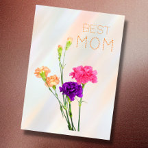 Bästa mamma bästa mamma någonsin pastell elegant b