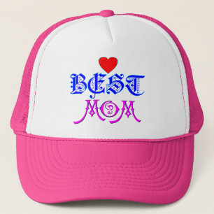 ♔ ♥° ・ bästa Mamma-Coola Attitude Snyggt Truckerke Truckerkeps