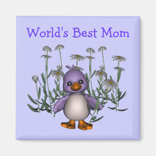 Bästa Mamma-Daisyn för nödfåglar - blomma Magnet