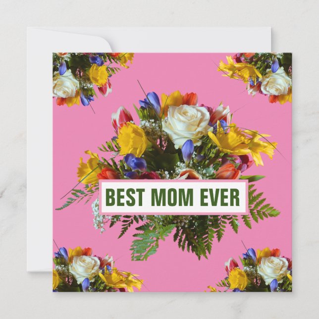 BÄSTA MAMMA EVER MORS DAG GIFT (Framsida)