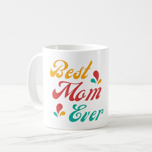 BÄSTA MAMMA EVER-MORS DAG KAFFEMUGG (Framsida vänster)