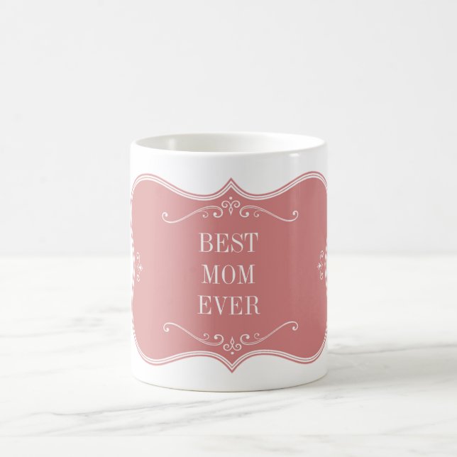 BÄSTA MAMMA EVER!ROSA RAM FROSSAD KAFFEMUGG (Center)