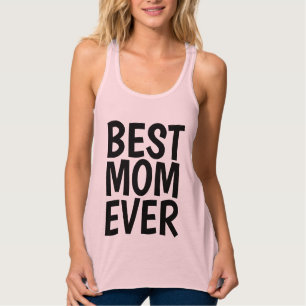 BÄSTA MAMMA EVER T-Shirts Linne Med Racerback