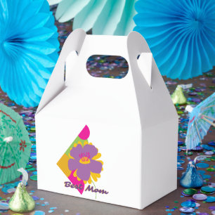 Bästa mamma färgglada trendiga design presentaskar