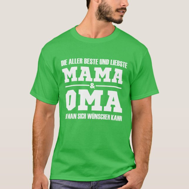 Bästa Mamma-farmor Kvinnor Mors dag-vän T Shirt (Framsida)