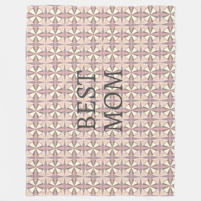 Bästa Mamma Fleecefilt (Framsidan)