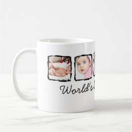 Bästa Mamma för Photo Scribble Ram Personlig Kaffemugg