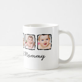 Bästa Mamma för Photo Scribble Ram Personlig Kaffemugg