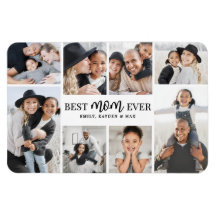 Bästa mamma fotokollage