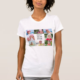 Bästa Mamma-fotokollage T Shirt