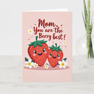 Bästa mamma gratulationskort kort