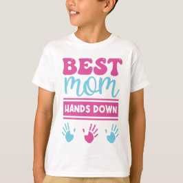 Bästa mamma Händer nere - Kids T-shirt
