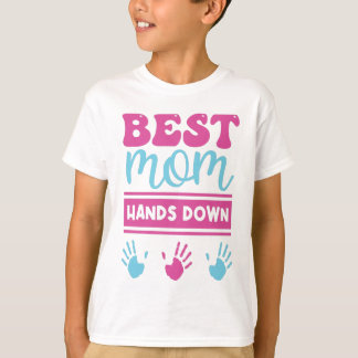 Bästa mamma Händer nere - Kids T-shirt