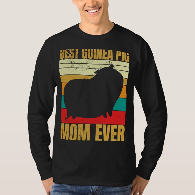 Bästa Mamma-Håriget Potato guinea gris T Shirt (Framsida)