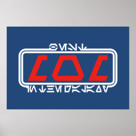 Bästa Mamma i Galaxy (Aurebesh) Poster