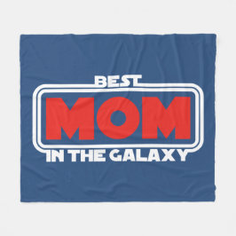 Bästa Mamma i Galaxy Fleecefilt