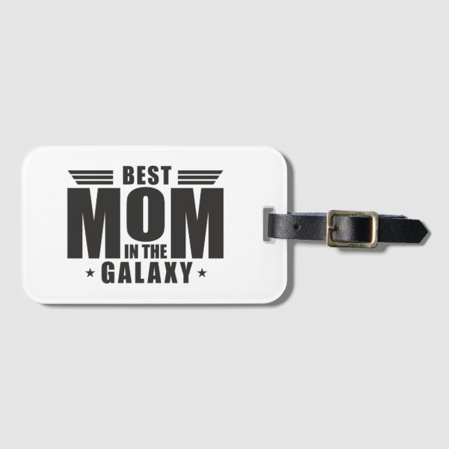 Bästa Mamma i Galaxy - Mors dag, födelsedagen Bagagebricka (Framsida horisontal)