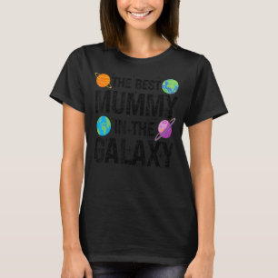Bästa mamma i Galaxy Mors dag T Shirt