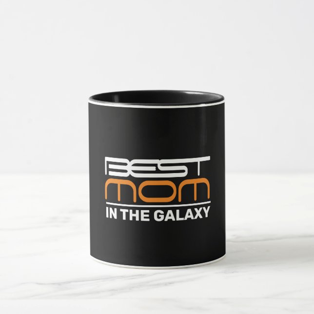 Bästa MAMMA i Galaxy Mugg (Center)