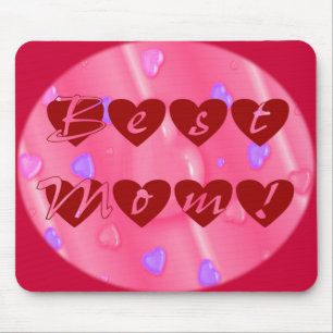 Bästa Mamma i Hearts Musmatta