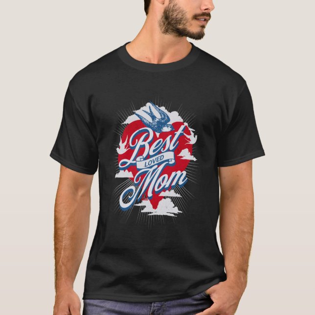 BÄSTA MAMMA I Mor I VÄRLDEN T Shirt (Framsida)